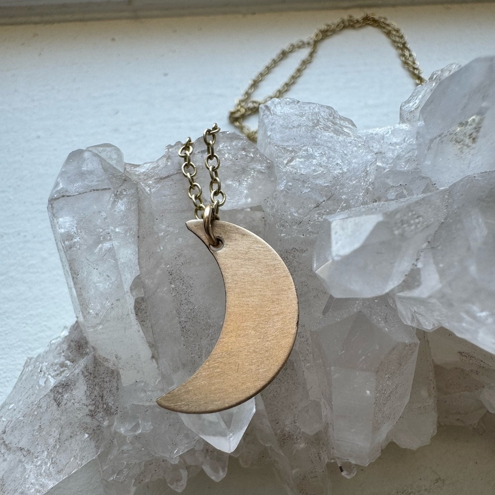 Moon necklace